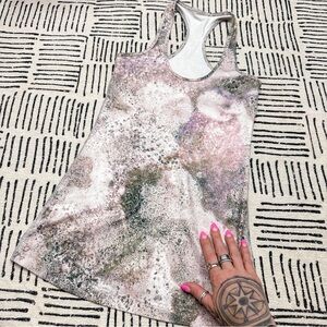 Lululemon splatter paint tank top size 4